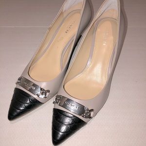 Coach Bowery pointed toe pump